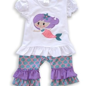 NEW Mermaid Ruffle Outfit